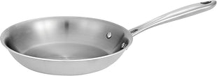 Tramontina Boston Tri-Ply Clad Stainless Steel 8-Inch Small Frying Pan, Induction-Ready Skillet, Dishwasher-Safe, NSF-Certified