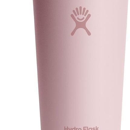 Hydro Flask All Around Tumbler Press-in Lid, Insulated Travel Mug, Stainless Steel Coffee Cup 20 Oz Trillium Pink