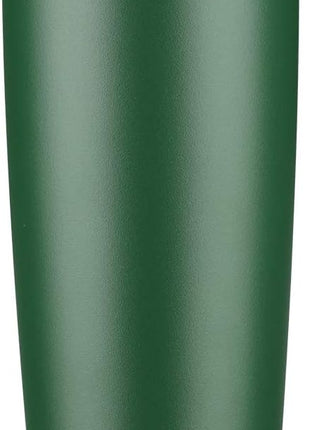 20oz Tumbler Bulk Stainless Steel Vacuum Insulated Tumblers with Lid Double Wall Travel Mug, Powder Coated Coffee Cup, Suitable for Ice Drinks and Hot Beverage (Dark green 1pack)