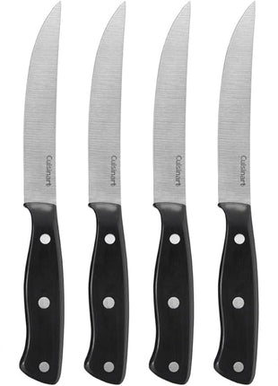 Cuisinart C77TR-S6SK Triple Rivet Collection 6-Piece Steak Knife Set,Black