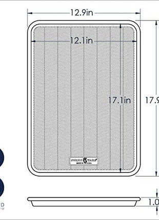 Nordic Ware Prism Big Sheet and Half Sheet Set