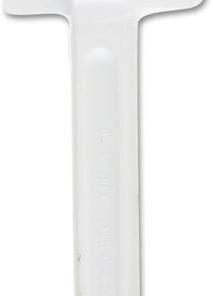 Rubbermaid Commercial Products Cold Temperature Scraper Spatula, White, 9.5 Inch, Clean-Rest Design