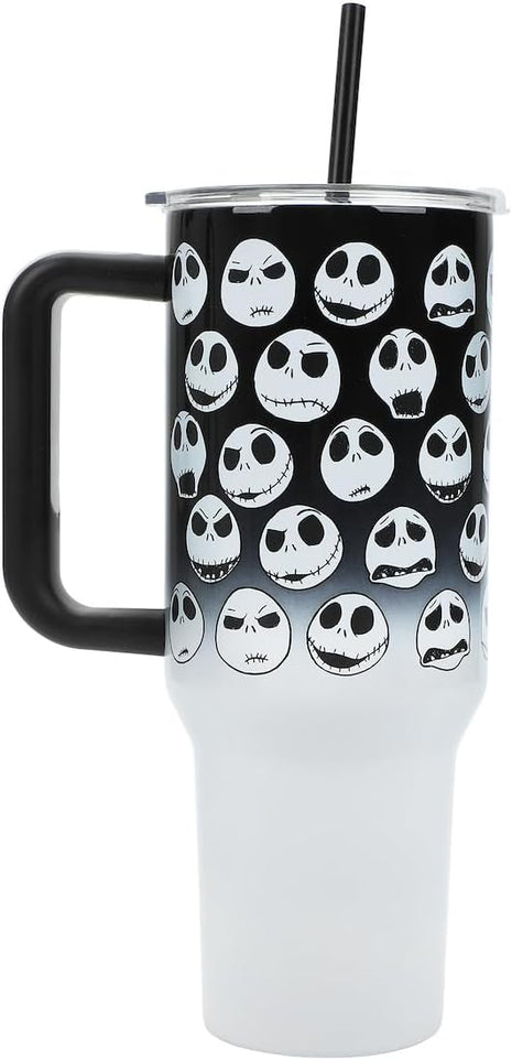 Bioworld Nightmare Before Christmas Jack Skellington 40 Oz Stainless Steel Tumbler