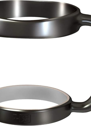 F-32 Handle - 19 COLORS - 30oz size - Compatible with 30 oz. YETI and 30 oz OZARK TRAIL Tumbler Travel Mug (30OZ, MIDNIGHT BLACK)