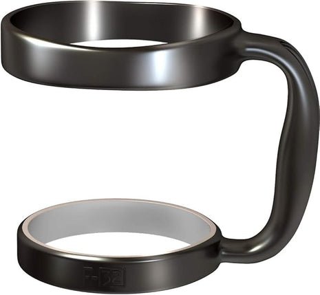 F-32 Handle - 19 COLORS - 30oz size - Compatible with 30 oz. YETI and 30 oz OZARK TRAIL Tumbler Travel Mug (30OZ, MIDNIGHT BLACK)