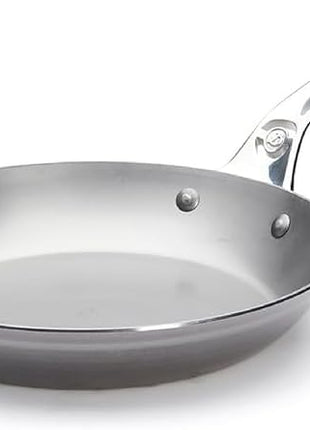 De Buyer MINERAL B Pro Carbon Steel Fry Pan - 11” Diameter, 8.3” Cooking Surface - Ideal for Searing, Sauteing & Reheating - PFAS, PFOA & PFOS Free - Made in France