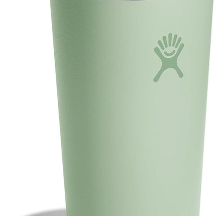 Hydro Flask All Around Tumbler Press-in Lid, Insulated Travel Mug, Stainless Steel Coffee Cup 20 Oz Aloe Green