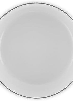 Le Creuset Enameled Cast Iron Signature Round Dutch Oven, 7.25 qt., White