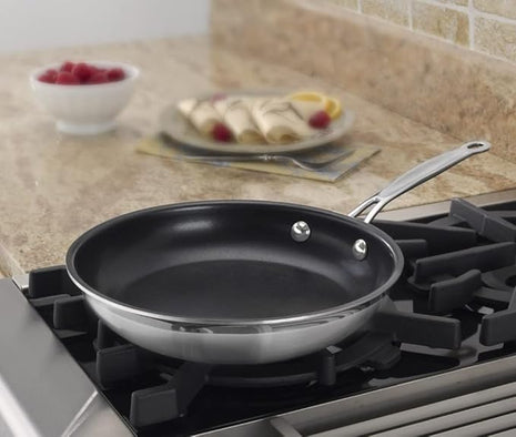 Cuisinart MultiClad Pro 10" Open Skillet, Inch, Non Stick Stainless Steel