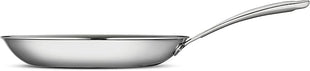 Tramontina Boston Tri-Ply Clad Stainless Steel 12-Inch Large Frying Pan, Induction-Ready Skillet, Dishwasher-Safe, NSF-Certified