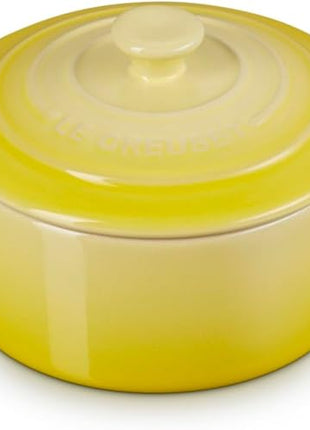 Le Creuset Stoneware Mini Round Cocotte, 8 oz., Soleil