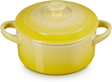 Le Creuset Stoneware Mini Round Cocotte, 8 oz., Soleil