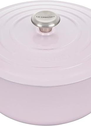 Le Creuset Enameled Cast Iron Signature Round Dutch Oven, 7.25 qt., Shallot
