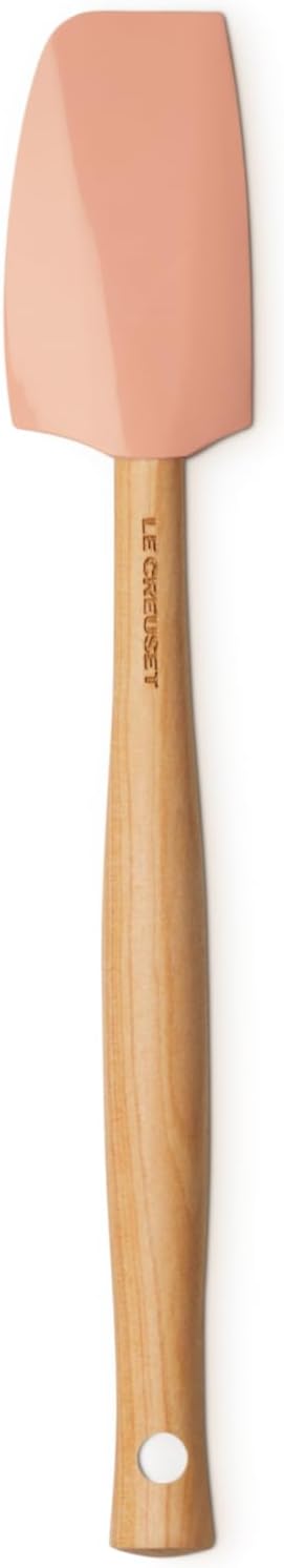 Le Creuset Silicone Craft Series Small Spatula, 11 1/8" x 1 3/4", Peche