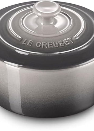 Le Creuset Stoneware Mini Round Cocotte, 8 oz., Oyster