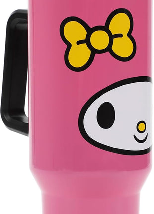 Bioworld My Melody 40 Oz Stainless Steel Tumbler with Handle