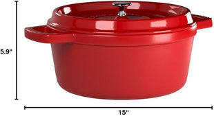 STAUB 40509-840-0 Cocotte Round 26cm Cherry