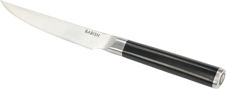 Babish 4-Piece Forged Kitchen Steak Knife Set – High-Carbon 1.4116 German Steel Cutlery – Sharp & Durable Steak Knives for Dining and Grilling