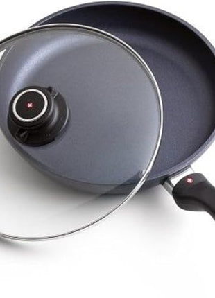Swiss Diamond Frying Pans Nonstick with Lid, Features Nonstick Diamond Coated Aluminum Skillets and Oven Safe Frying Pans with Lids, Cover Included, 10.25 Inch