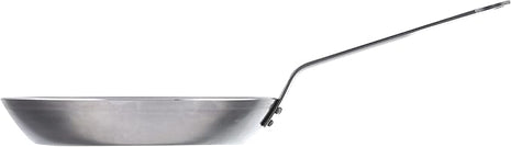 DE BUYER - 5110.30 - 'Carbon Plus' Round Stove Lyonnaise Cup - Tail Feather Riveted - White Steel Sheet