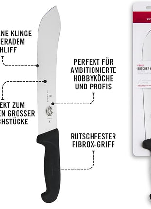 Victorinox Cutlery 8-Inch Granton Edge Butcher Knife