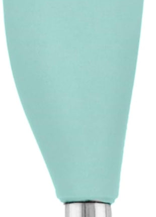 Tovolo Jar Spatula Silicone Long Stainless Steel Handle Spatula Aqua Seafoam Green, Jar Scraper Heat Resistant Dishwasher Safe BPA Free Kitchen Utensil for Scraping Spreading Jelly Peanut Butter