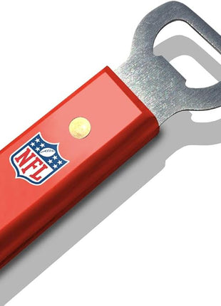 YouTheFan NFL 18" Stainless Steel Sportula (Spatula) with Bottle Opener
