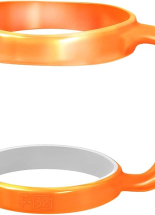 F-32 Handle - 19 COLORS - 30oz Size - Compatible with 30 oz YETI and 30 oz. OZARK TRAIL Tumbler Travel Mug (30OZ, ELECTRIC PEACH (NEON))