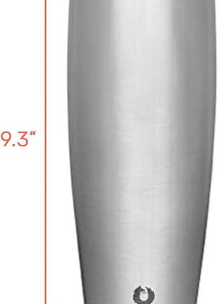 SNOWFOX Premium Vacuum Insulated Stainless Steel Beer Glass With Lid, Home Bar Accessories, Elegant Bartending, Lightweight Pint Glasses, Sleek Drinkware, Frosty Beverages Stay Cold, 23.9oz