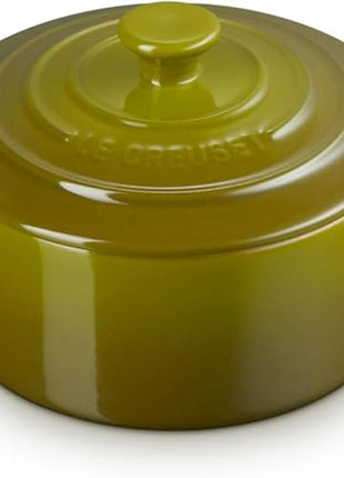 Le Creuset Stoneware Mini Round Cocotte, 8 oz., Olive