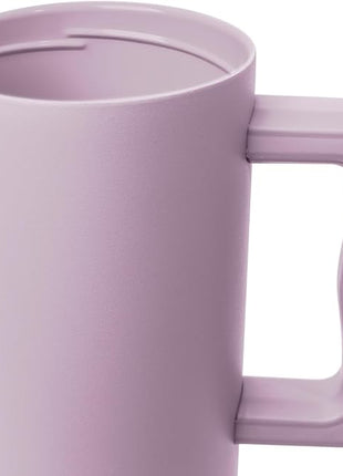 Simple Modern 40 oz Tumbler with Handle and Straw Lid | Leak-Proof Insulated Stainless Steel Water Bottle Travel Mug Cupholder Use | Gifts for Women Men Him Her | Trek Signature | Lavender Mist