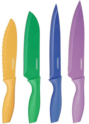 Cuisinart C55-01-12PCKS Collection 12-Piece Knife, Multicolor Advantage-Cutlery-Set, Multi-colored
