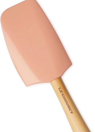 Le Creuset Silicone Craft Series Medium Spatula, 11 1/8" x 2 1/4", Peche