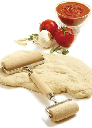 Norpro Wood Pastry/Pizza Roller 4.25in/10.5cm