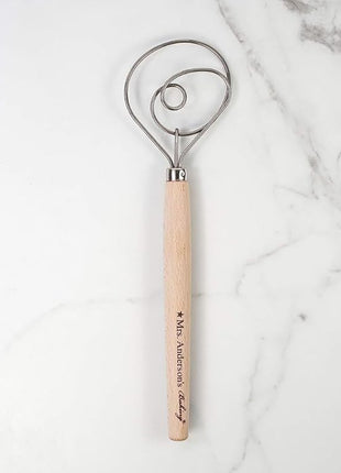 Mrs. Anderson’s Baking Dough Whisk, 18/8 Stainless Steel Blade, 12-inch
