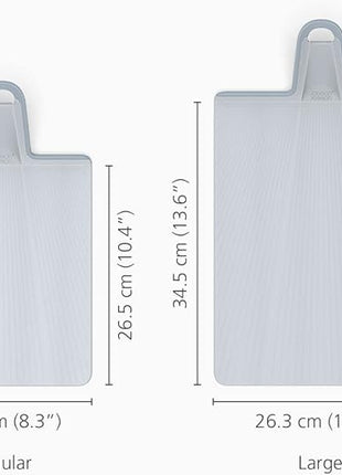 Joseph Joseph Chop2Pot Plus Folding Cutting Board (Large) - Pale Blue