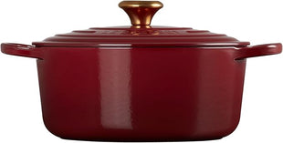 Le Creuset Enameled Cast Iron Signature Round Dutch Oven, 5.5 qt., Rhone