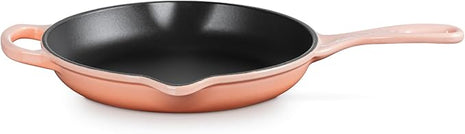 Le Creuset Enameled Cast Iron Signature Round Skillet, 9", Peche