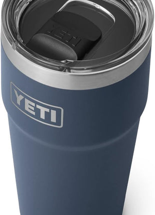 YETI Rambler Stackable Pint, Vacuum Insulated, Stainless Steel with MagSlider Lid