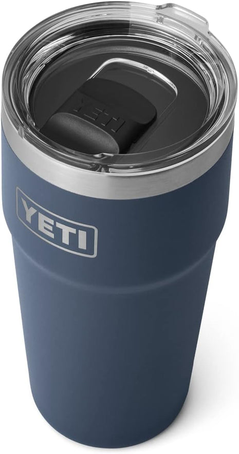 YETI Rambler Stackable Pint, Vacuum Insulated, Stainless Steel with MagSlider Lid