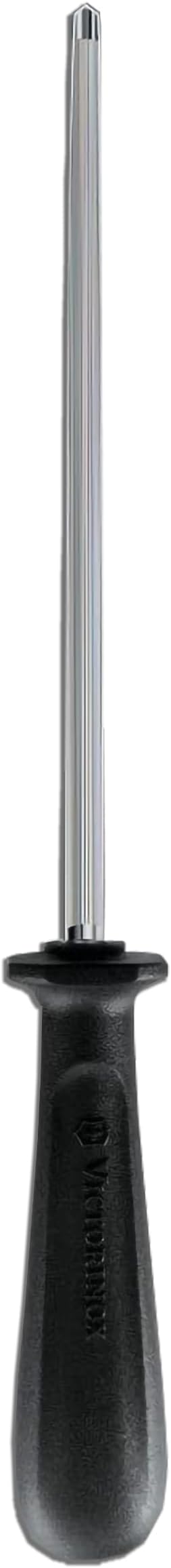 Victorinox Swiss Army Cutlery Swiss Classic Fibrox Honing Steel, 10-Inch, Multicolor (6.8002.US1)