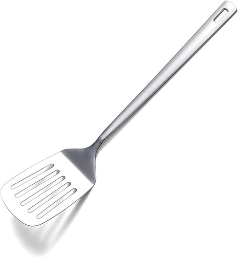 Stainless Steel Spatulas, Berglander Slotted Turner, Metal Turner For Cooking, Kitchen For Nonstick Cookware, Barbecue Spatulas, Dishwasher Safe, Easy to Clean