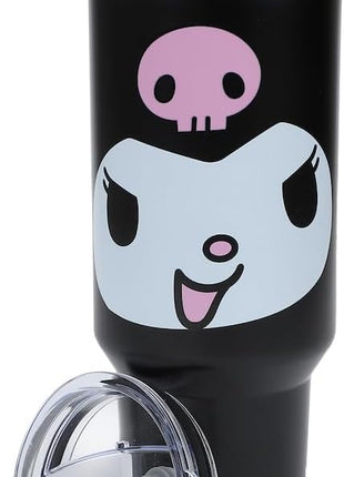 Bioworld Kuromi 40 Oz. Stainless Steel Tumbler With Leak-Proof Lid