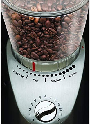 Capresso Infinity Plus Stainless Steel Conical Burr Grinder