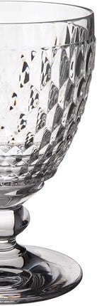 Villeroy & Boch Boston Wine Goblet Box Set of 4 - Dishwasher Safe - Made in Germany - Premium Clear Crystal Glass - Perfect for Red Wine, White Wine, Cocktails, and More