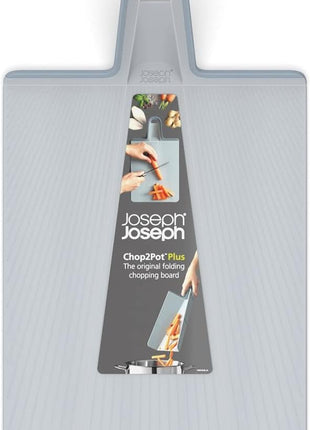 Joseph Joseph Chop2Pot Plus Folding Cutting Board (Large) - Pale Blue