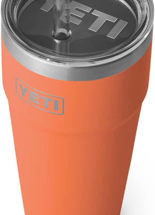 YETI Rambler 26 oz Straw Cup, Vacuum Insulated, Stainless Steel with Straw Lid