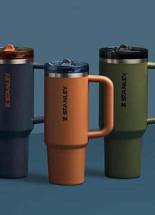 STANLEY Quencher ProTour Flip Straw Tumbler with Leakproof Lid | Built-In Straw & Handle | Cupholder Compatible for Travel | Insulated Stainless Steel Cup | BPA-Free