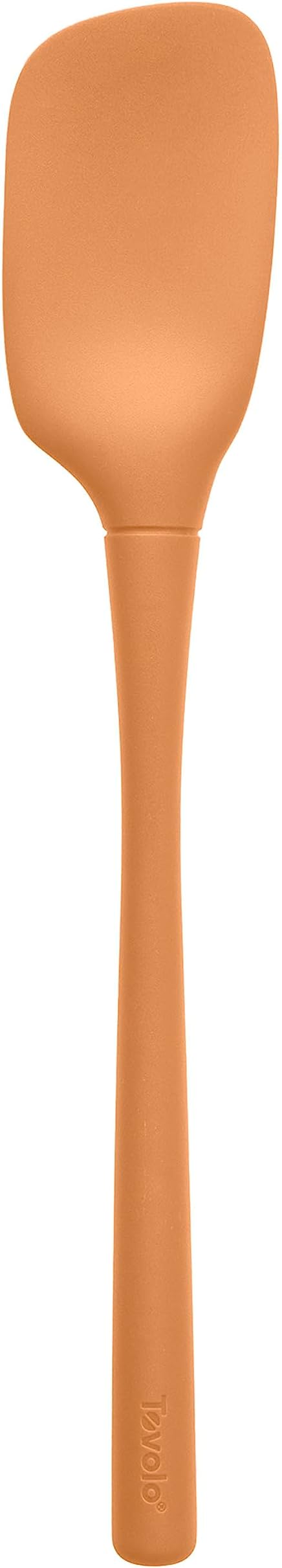 Tovolo Flex-Core All Silicone Spoonula, Tapered Edge, Ergonomic Handle, Heat Resistant