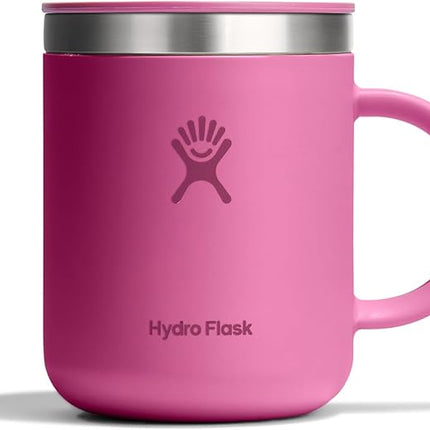 Hydro Flask Coffee Mug – Insulated Stainless Steel, Non Spill, Leak Proof Travel Mug 12 Oz Reef Pink